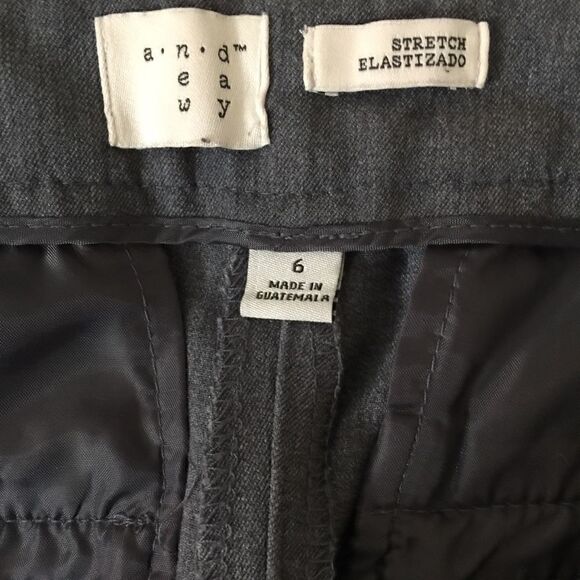 a new day Super stretch weighted wide leg pant - Picture 3 of 5